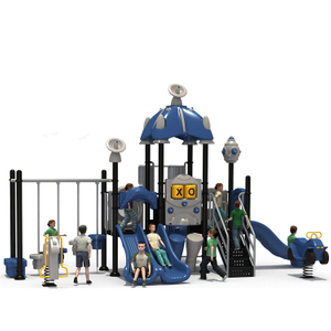 OL21-BHS157-01 Activity Slide Double Swing Set