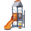 Beautiful park kids outdoor slide playground equipment OL-15701