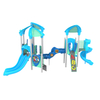 Commercial outdoor kids plastic slide playground outdoor for kids OL-13101
