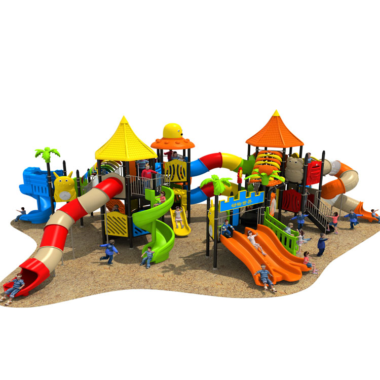 OL-DW013 Single Slide Playground for Toddlers