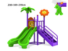 OL-XC057High quality plastic play children slide toy