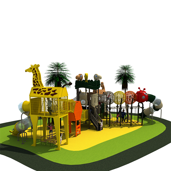 OL-DW003 Plastic Slide Kids Outdoor Playground